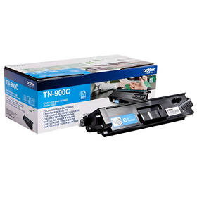 Toner Brother TN-900C, 6000 stran azurový

