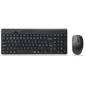 Klávesnice s myší Rapoo 8050T, CZ/SK layout černá

