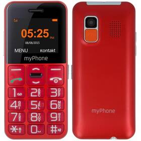 Mobilní telefon myPhone HALO EASY červený

