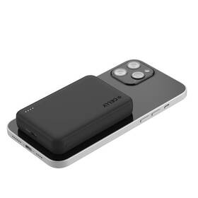 Powerbanka Celly 10000 mAh, 20 W, kompatibilní s MagSafe, USB-C černá

