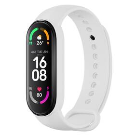Řemínek RhinoTech na Xiaomi Mi Band 6 bílý

