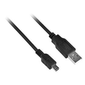Kabel GoGEN USB/mini USB, 1,5m černý

