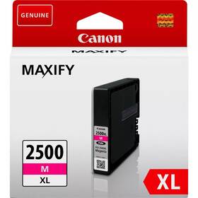 Inkoustová náplň Canon PGI-2500XL M, 1295 stran purpurová

