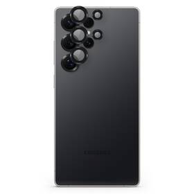 Ochranné sklo čočky fotoaparátu Spello by Epico Aluminium Lens Protector na Samsung Galaxy S26 Ultra černé

