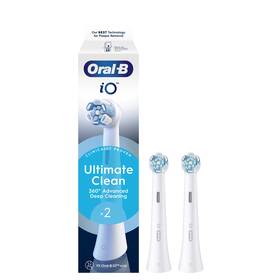 Náhradní hlavice Oral-B iO Ultimate Clean White (2 ks) bílá

