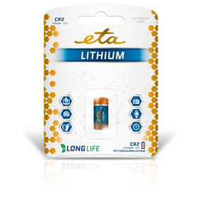  Baterie lithiová ETA PREMIUM CR2, blistr 1ks