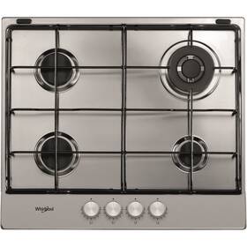Plynová varná deska Whirlpool TGML 651 IX nerez

