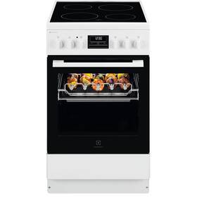 Sklokeramický sporák Electrolux LKR540267W bílý

