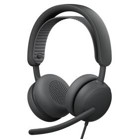Headset Logitech Zone Wired 2 šedý

