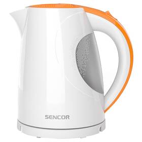 Rychlovarná konvice Sencor SWK 1513OR bílá/oranžová

