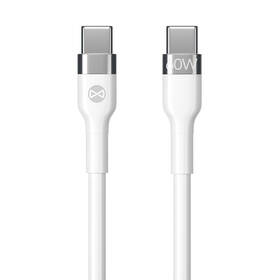 Kabel Forever Flexible USB-C/USB-C, 60W, 1m bílý

