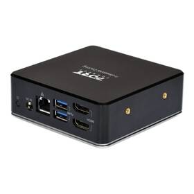 Dokovací stanice PORT CONNECT 8v1 USB-C, USB-A, dual video, HDMI, Ethernet, audio, USB 3.0 černá

