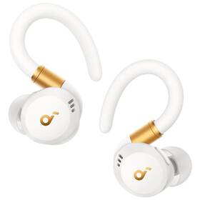 Sluchátka Anker soundcore Sport X20 bílá barva
