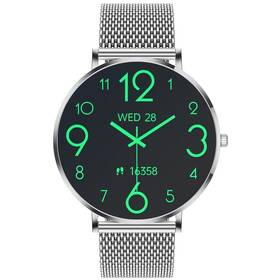 Chytré hodinky Carneo Phoenix HR+ 2nd stříbrná barva
