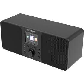 Internetový radiopřijímač s DAB+ Sencor SIR 6100WDB černý

