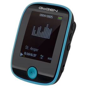 MP3 přehrávač GoGEN MXM 421 GB8 BT černá barva
