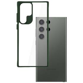 Kryt na mobil 3mk Satin Armor Case+ na Samsung Galaxy S24 Ultra zelený/průhledný

