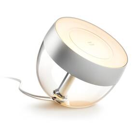 Stolní LED lampička Philips Iris Silver Special Edition stříbrná

