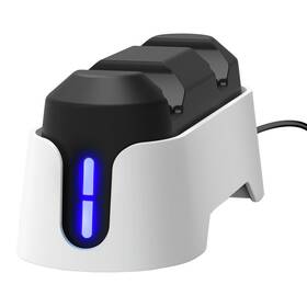 Dokovací stanice Trust GXT 228 pro dva PS5 ovladače bílá

