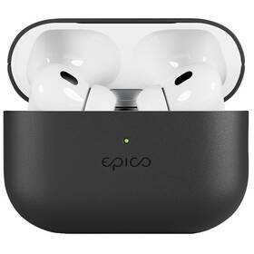 Pouzdro Epico Leather pro Apple AirPods Pro 2 černé

