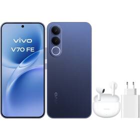 Mobilní telefon vivo V70 FE 5G 8 GB / 256 GB Prémiový set modrý

