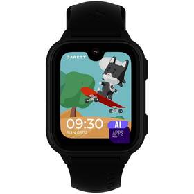 Chytré hodinky Garett Kids Vibe AI 4G černá barva
