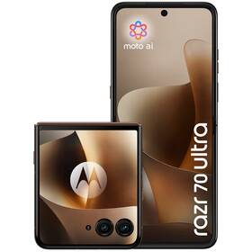 Mobilní telefon Motorola Razr 70 Ultra 5G 16 GB / 512 GB hnědý

