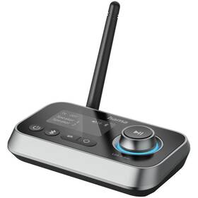 Transmitter Hama Link.it duo 205322, BT vysílač/přijímač černá barva

