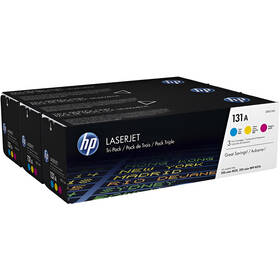 Toner HP 131A, 3x 1 800 stran vícebarevný

