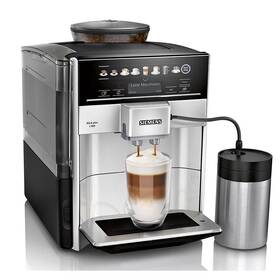 Automatický kávovar Siemens TE653M11RW stříbrná barva
