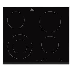Sklokeramická varná deska Electrolux EHF6241FOK černá barva

