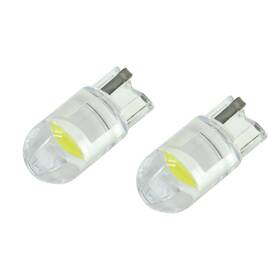 Autožárovka Compass 1LED COB 12V T10 (2 ks) bílá

