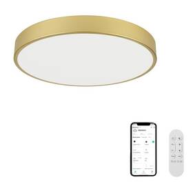 Stropní svítidlo IMMAX NEO LITE SEMPLICI, 60W, BEACON, Wi-Fi, TUYA, prům. 60cm zlaté

