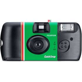Analogový fotoaparát Fujifilm QuickSnap Flash 400/27 černý/zelený


