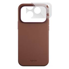 Kryt na mobil Epico Leather Pro Mag+ Apple iPhone 17 Pro Max / 18 Pro Max Qi2 & MagSafe hnědý

