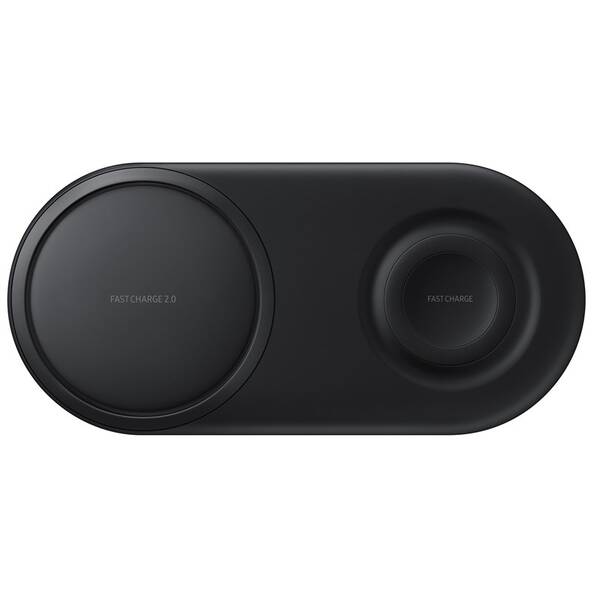 Bezdrátová nabíječka Samsung Duo Pad černá

