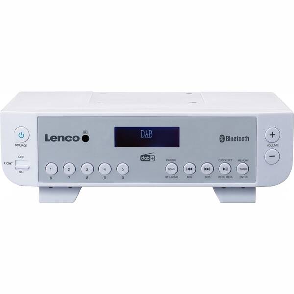 Radiopřijímač s DAB+ Lenco KCR-200WH bílý

