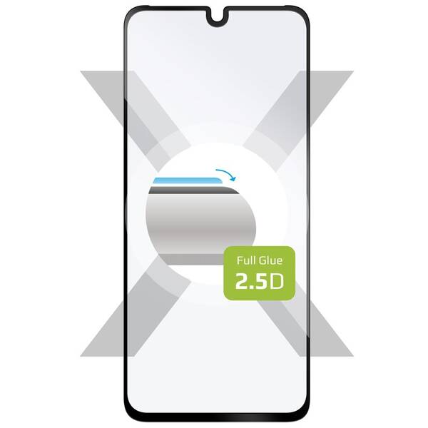 Tvrzené sklo FIXED Full-Cover na Infinix Note 12 Pro černé

