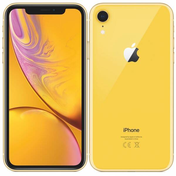 Mobilní telefon Apple iPhone XR 64 GB - yellow 

