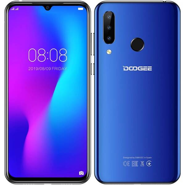 Mobilní telefon Doogee Y9 Plus modrý

