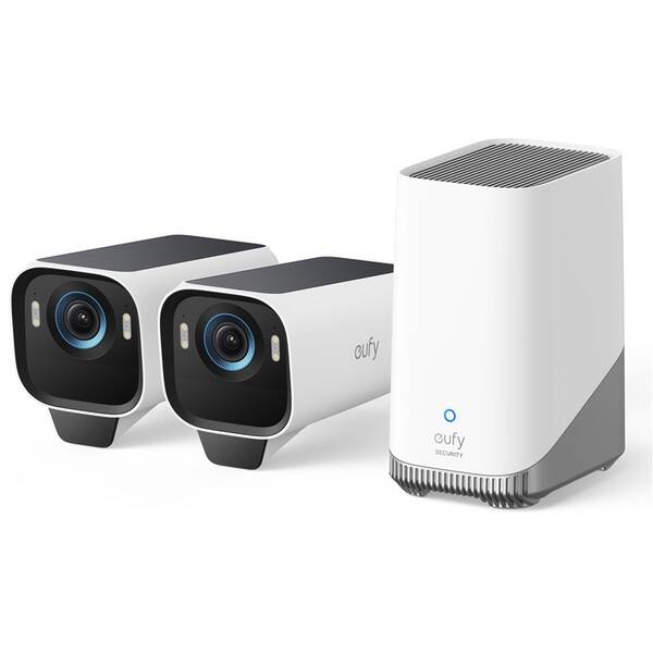 IP kamera Anker Eufy EufyCam S3 Pro 2-Cam Kit bílá barva
