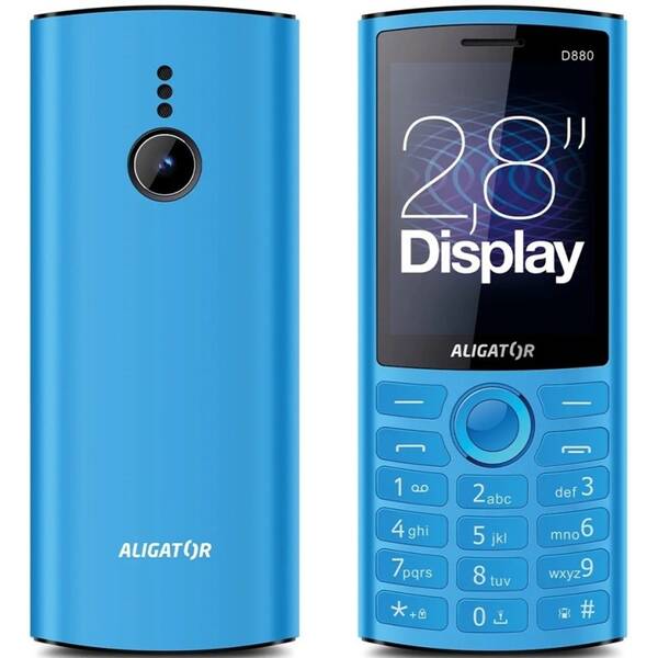 Mobilní telefon Aligator D880 Dual SIM modrý

