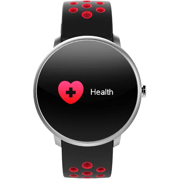 Fitness náramek iGET FIT F4 stříbrný

