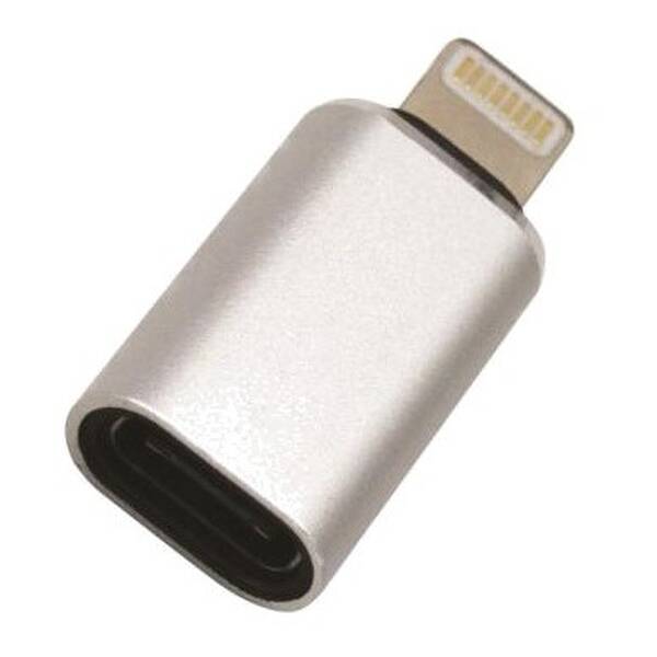Redukce WG USB-C/Lightning stříbrná

