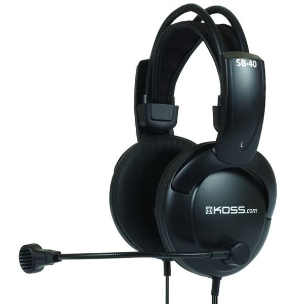 Headset Koss SB 40 černý

