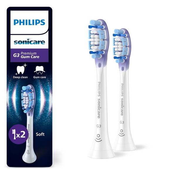 Náhradní hlavice Philips HX9052/87 (2 ks) bílá

