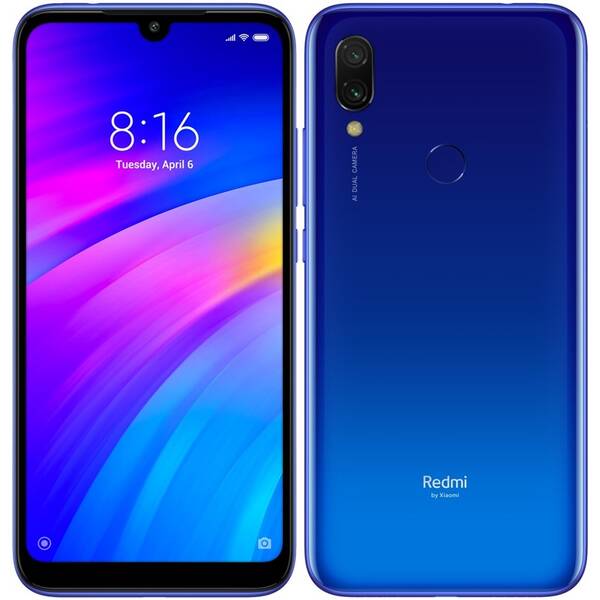 Mobilní telefon Xiaomi Redmi 7 64 GB Dual SIM modrý


