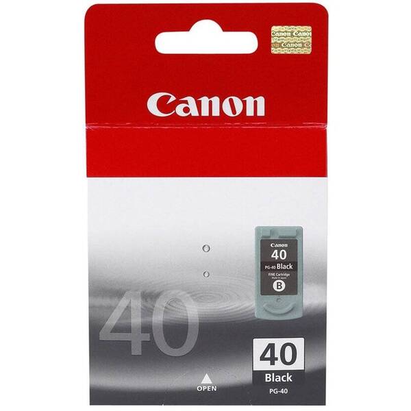 Inkoustová náplň Canon PG40, 615 stran černá

