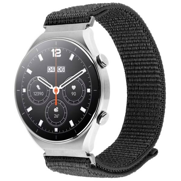 Řemínek FIXED Nylon Sporty Strap s Quick Release, 18mm šedý

