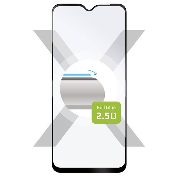 Tvrzené sklo FIXED Full-Cover na Samsung Galaxy M23 5G černé

